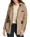 Scotch & Soda Nissa Wool-blend Blazer In Brown