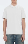 Scotch & Soda Piqué Pocket Polo In White