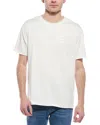 Scotch & Soda Pique Polo Shirt In White