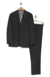 Scotch & Soda Modern Fit Tuxedo In Charcoal
