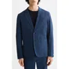 Scotch & Soda Regular Fit Unconstructed Cotton Stretch Seersucker Suit Jacket
