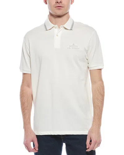 Scotch & Soda Roll Neck T-shirt In Beige