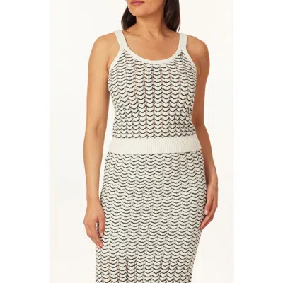 Scotch & Soda Scallop Knit Sweater Tank