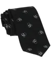 Scotch & Soda Black Contrast Ampersan Logo Tie