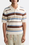 Scotch & Soda Regular Fit Striped Knit Polo