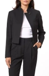 Scotch & Soda Twill Jacket In Black