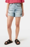Scotch & Soda The Ray Cutoff Stretch Denim Shorts In Spring Lights