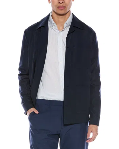 Scotch & Soda Traveler Tech Stretch Jacket In Blue
