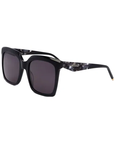 Scotch & Soda Women's 54mm Sunglasses In Black