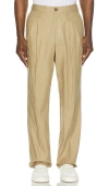SCOTCH & SODA STRAIGHT FIT PLEATED PANT