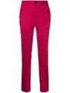 SCOTCH & SODA STRAIGHT-LEG TAILORED TROUSERS