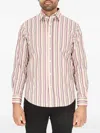 Scotch & Soda Modern Fit Stripe Stretch Cotton Dress Shirt
