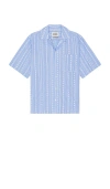 Scotch & Soda Striped Short Sleeve Shirt