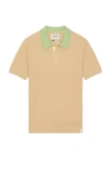 Scotch & Soda Textured Cotton Knit Polo