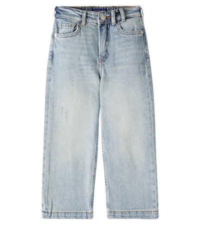 Scotch & Soda Kids' The Deep Straight Jeans In Blue