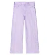 Scotch & Soda The Wave Wide-leg Jeans In Purple