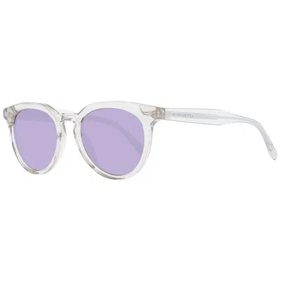 Scotch & Soda Transparent Men Sunglasses In Purple