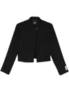 Scotch & Soda Twill Jacket In Black