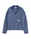 SCOTCH & SODA V NECK TERRY LOOP SWEATSHIRT