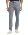 Scotch & Soda Warren Straight Fit Twill Jogger Pants In Navy