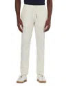 Scotch & Soda Warren Straight Fit Twill Jogger Pants In Off White