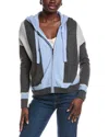 Scott & Scott London Angelina Cashmere Hoodie In Gray