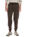 Scott & Scott London Brodie Cashmere Wool & Cashmere-blend Jogger In Brown