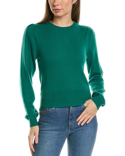 Scott & Scott London Knit Wool & Cashmere-blend Sweater In Green