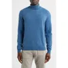 Scott Barber Cashmere Turtleneck In Blue