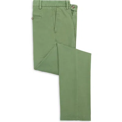 Scott Barber Classic Fit Ultimate Twill Chinos In Green