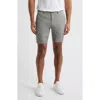 Scott Barber Flat Front Shorts In Sharkskin