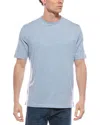 Scott Barber Cotton Blend T-shirt In Blue