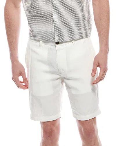 SCOTT BARBER SCOTT BARBER LINEN-BLEND SHORT