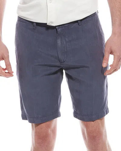 SCOTT BARBER LINEN-BLEND SHORT
