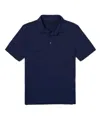 Scott Barber Men's Tech Jersey Polo In Navy In Blue