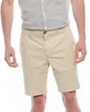 Scott Barber Microsanded Twill Short In Neutral