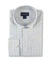 Scott Barber Organic Cotton Check, Lime In Multi
