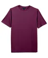 Scott Barber Soft Performance Tee, Grape In Yellow