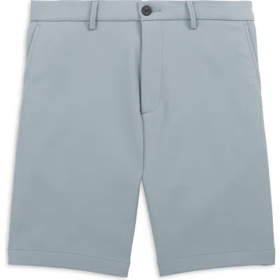 Scott Barber Sonoma Flat Front Travel Shorts In Blue