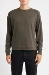 Scott Barber Wool Blend Sweatshirt In Brown