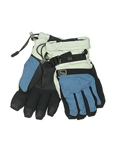 Pre-owned Scott Kids' Gloves In Blue