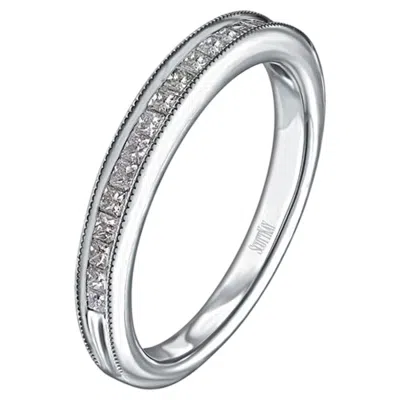 Pre-owned Scott Kay Platinum Contemporary 0.35 Carats Diamond Band Ring In Multiple
