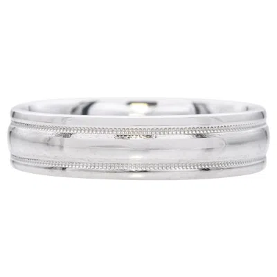 Pre-owned Scott Kay Platinum Men's Wedding Band In Multi