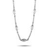 Scott Kay Silver Pearl Necklace In Multi