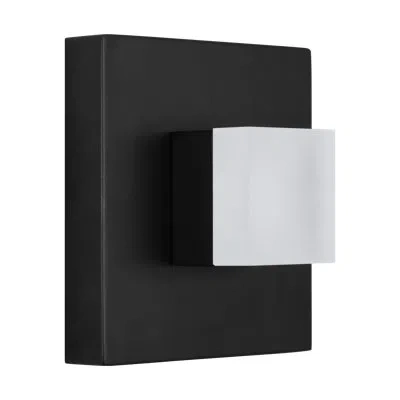Scott Living Brander Small Sconce In Midnight Black