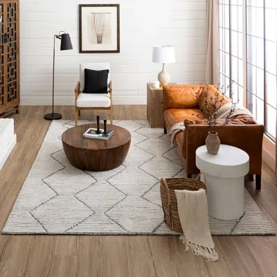 Scott Living By Drew And Jonathan Beni Black White Area Rug In White;ivory