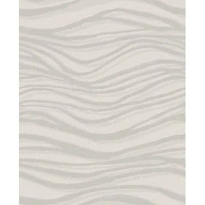 Scott Living Chorus Wave 33' L X 20.5" W Wallpaper Roll In Champagne