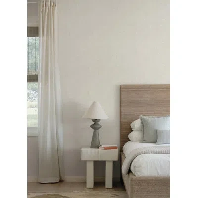 Scott Living Crescendo  Block Geometric Wallpaper In Silver