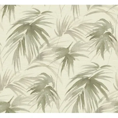 Scott Living Darlana Grasscloth 34" L X 24" W Wallpaper Roll In Sage