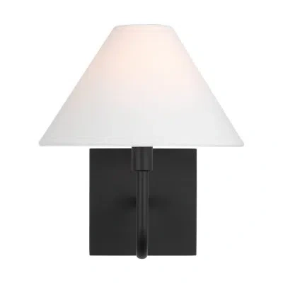 Scott Living Eldon Small Sconce In Midnight Black